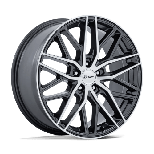 P3E 20X8.5 5X120 74 +35 G-GNMTL-MCH-FC by Petrol Wheels