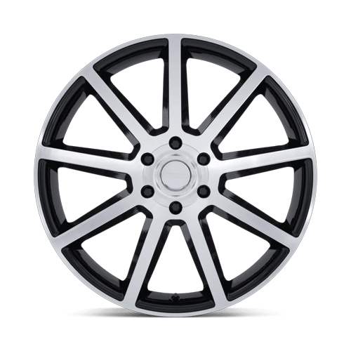 P6E 22X9.5 6X135 87 +30 G-BLK MCH-FC by Petrol Wheels