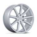 P6E 20X9.5 6X135 87 +30 G-SLV MCH-FC by Petrol Wheels