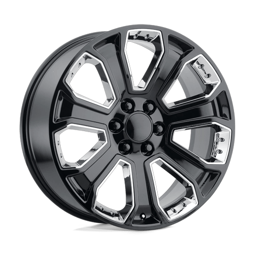 PR113GC 22X9 6X5.5 78.1 G-BLK CHR-ACC 24 by Performance Replicas