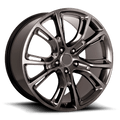PR137H 20X9 5X5.0 71.5 H-SLV-DRK 34 SRT8 by Performance Replicas