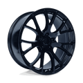 PR161GB 20X10 5X115 71.5 G-BLK 18MM by Performance Replicas