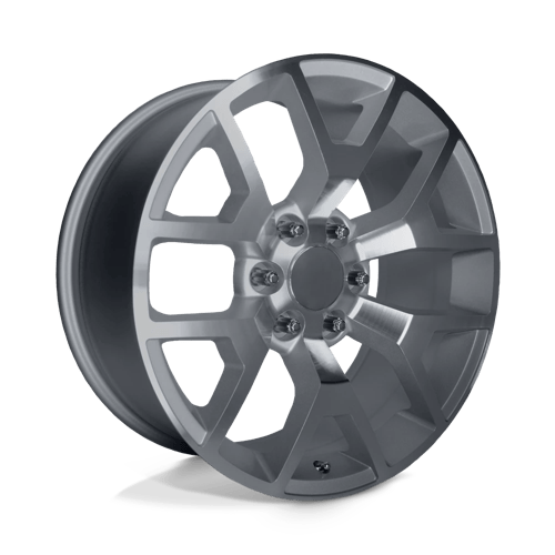 PR169S 22X9 6X5.5 78.1 SLV MACH-SPK 28MM by Performance Replicas