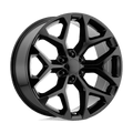 PR176GB 22X9 6X5.5 78.1 G-BLK 24MM by Performance Replicas