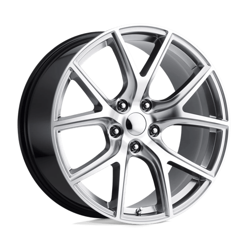 PR181HM 20X9 5X5.0 71.5 H-SLV MACH 34MM by Performance Replicas