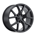PR181SB 20X10 5X5.0 71.5 S-BLK 50MM by Performance Replicas
