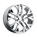 PR187C 22X9 6X5.5 78.1 CHROME 24MM by Performance Replicas