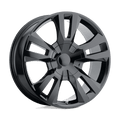 PR188GB 24X10 6X5.5 78.1 G-BLK 31MM by Performance Replicas
