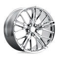 PR194C 20X10 5X120 67 CHROME 35MM by Performance Replicas
