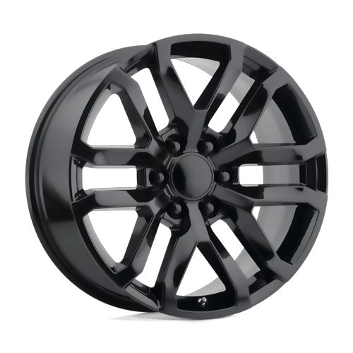 PR196SB 22X9 6X5.5 78.1 S-BLK 24MM by Performance Replicas