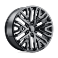 PR197GB 20X9 6X5.5 78.1 G-BLK 24MM by Performance Replicas