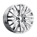 PR198C 22X9 6X5.5 78.1 CHROME 28MM by Performance Replicas