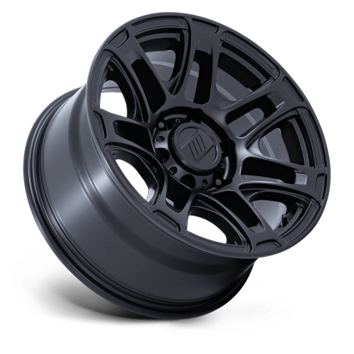 ROUGHNECK 17X8 6X5.5 106 +35 M-BLK by Pro Comp