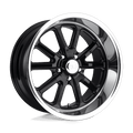 RAMBLER 18X8 5X4.5 72 BL +01 by U.S. MAGS WHEELS