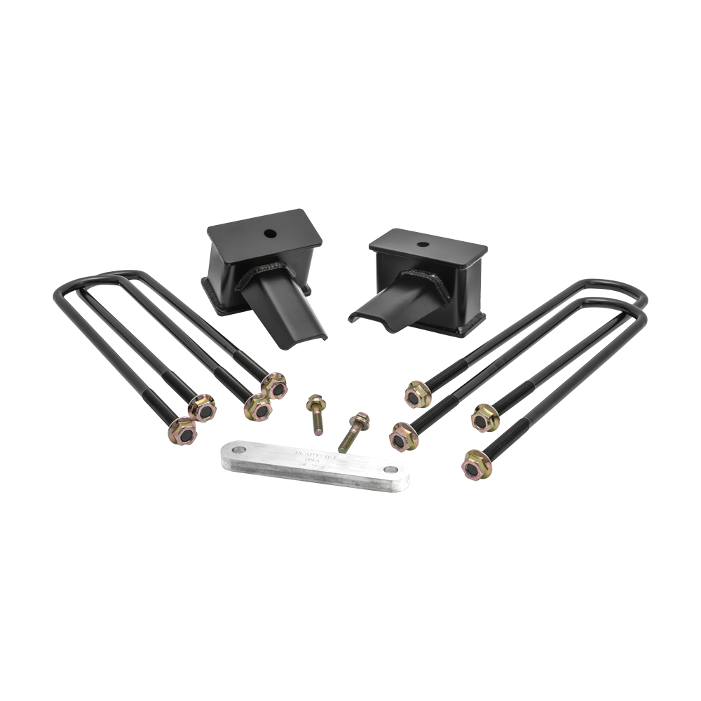 4.0" Tall Flat Block (2-pc Drive Shaft) - Ford Super Duty 2017-2023 by ReadyLift