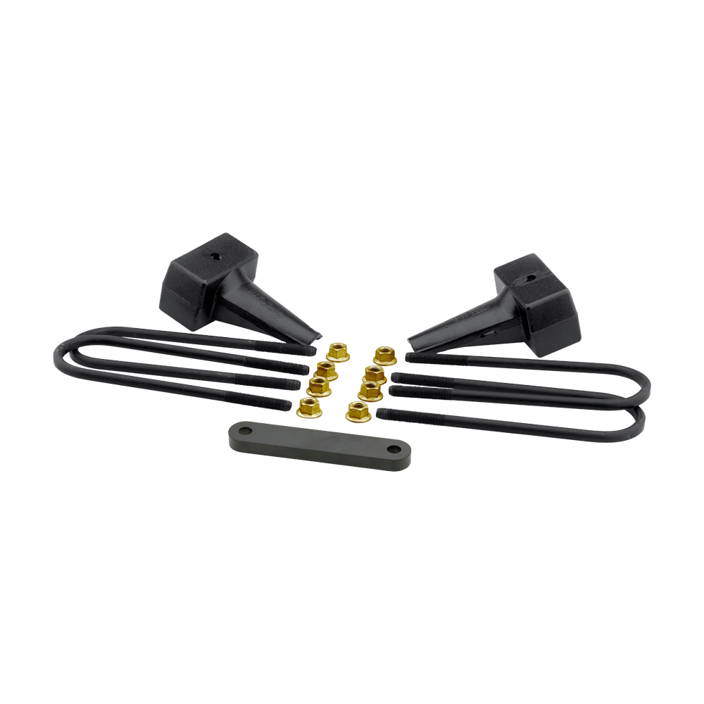 4" Rear Block Kit - Ford Super Duty (2-pc Drive Shaft Only) 2011-2016 by ReadyLift