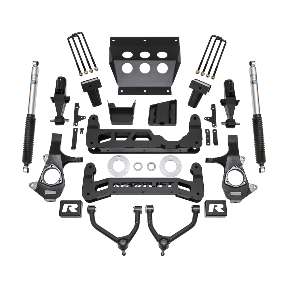 7" Lift Kit - GM Silverado / Sierra 1500 - 2016-2018 W/ Stamped Steel Suspension by ReadyLift