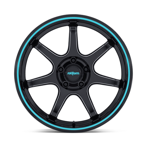 BPU 18X9.5 5X4.5 72 +25 G-BLK TL STR by Rotiform