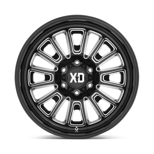 XD864 22X10 6X135 G-BLK MILL -18MM