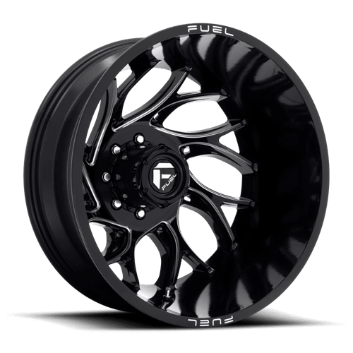 RUNNER DRW 22X8.25 8X210 -220 NBL (R) by Fuel Off-Road