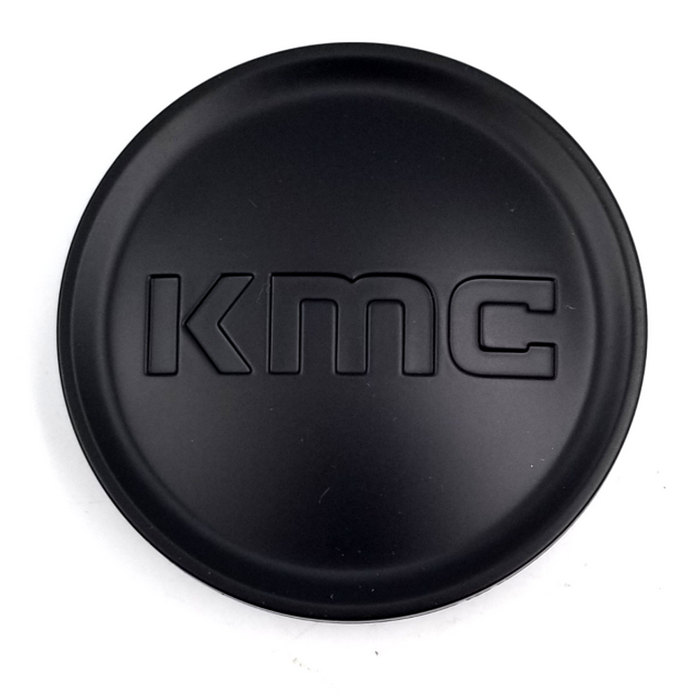 KM696 SNAP-IN CAP SATIN BLACK by KMC Wheels