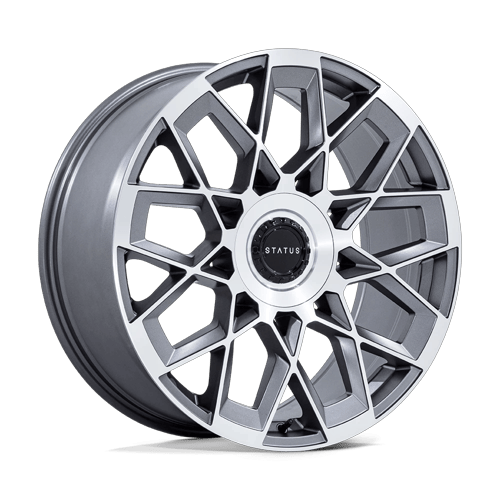 MATRIX 22X9.5 BLANK 72 +20 ANTH-MIR by Status Wheels