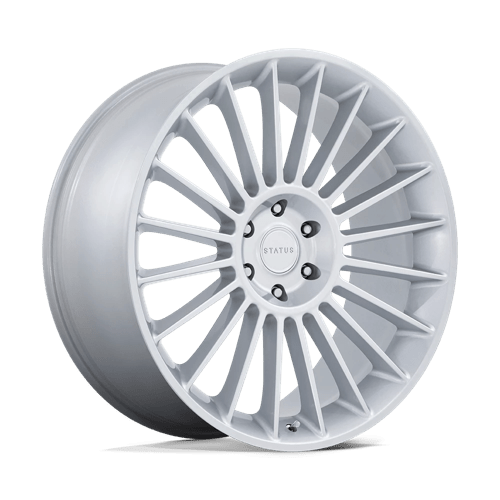 VENTI 24X10 5X120 72 G-SLV +35 by Status Wheels