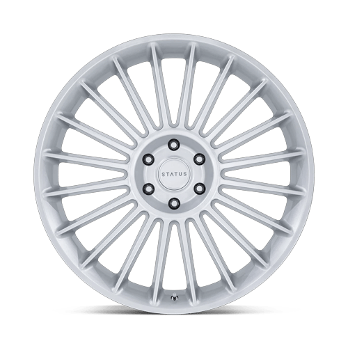 VENTI 24X10 5X120 72 G-SLV +35 by Status Wheels