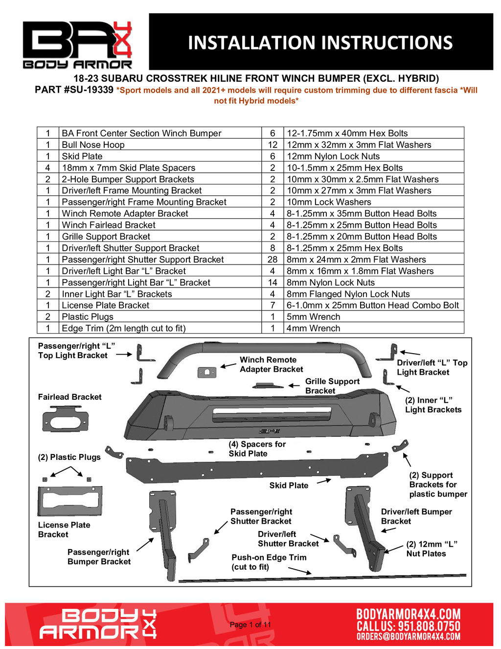 2019-2021 GLADIATOR JT GLADIATOR REAR BUMPER by Body Armor 4x4