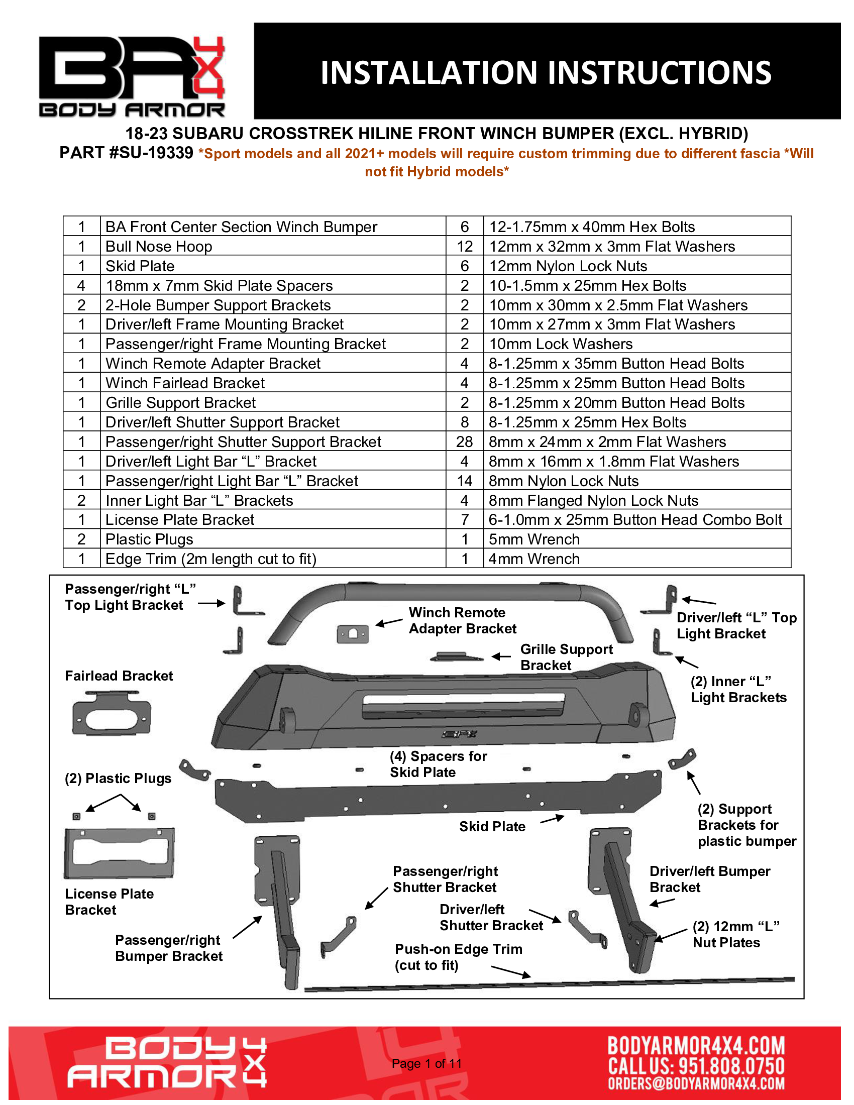 2019-2021 GLADIATOR JT GLADIATOR REAR BUMPER by Body Armor 4x4