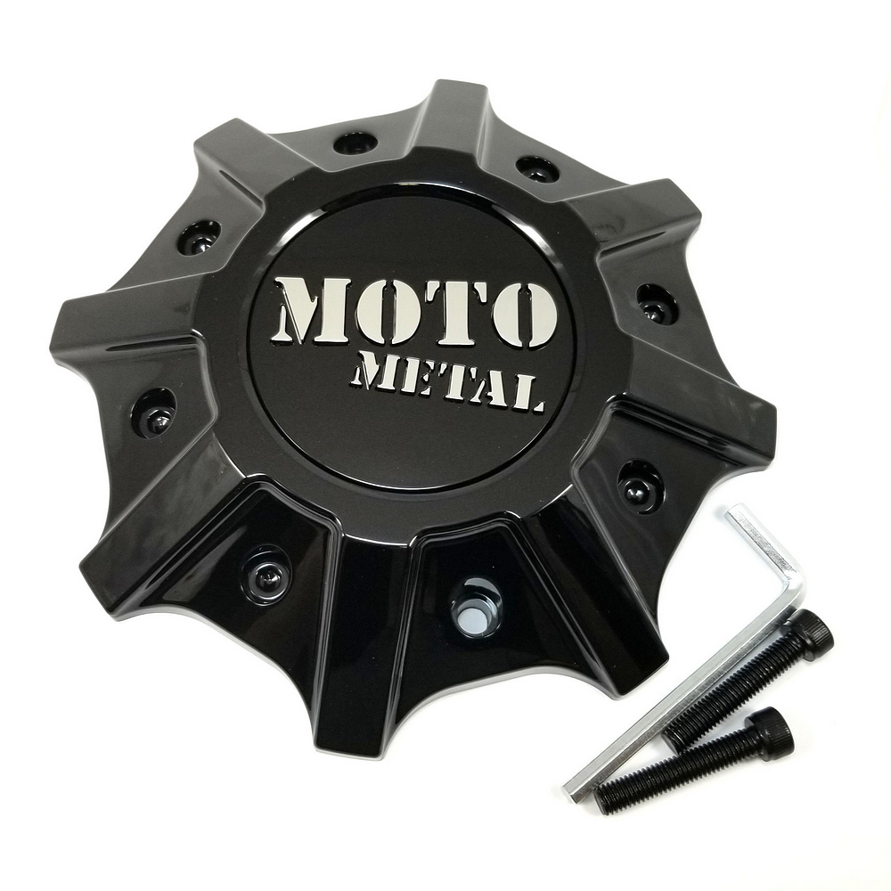 MOTO CAP (20X9 +18 ONLY) - GLOSS BLACK by Moto Metal