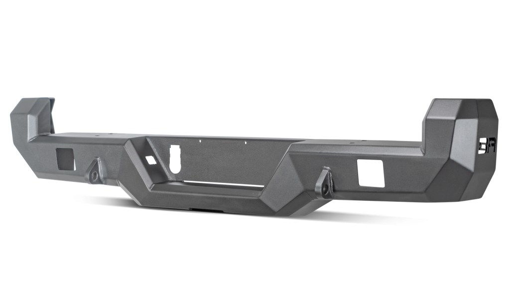 Pro Series Rear Bumper, Black, Tacoma by Body Armor 4x4