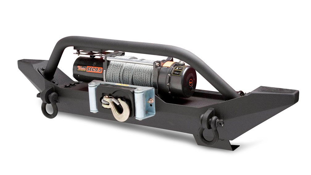Formed Front Bumper For Taj and Yd Jeep Wrangler by Body Armor 4x4