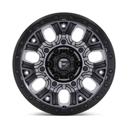 TRACTION 15X8 5X5.5 108 BTL -19 GMTL-BLK by Fuel Off-Road