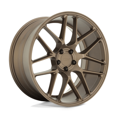 TW TAMBURELLO 20X10 5X114 +25 76 M-BRNZ by TSW Alloy Wheels