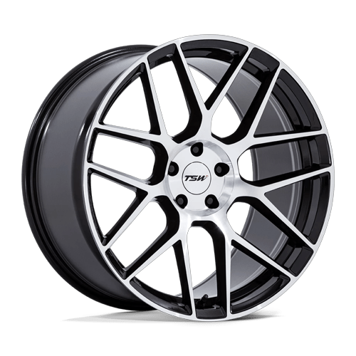 LASARTHE 20X9 5X120 74 +27 G-BLK-MCH by TSW Alloy Wheels