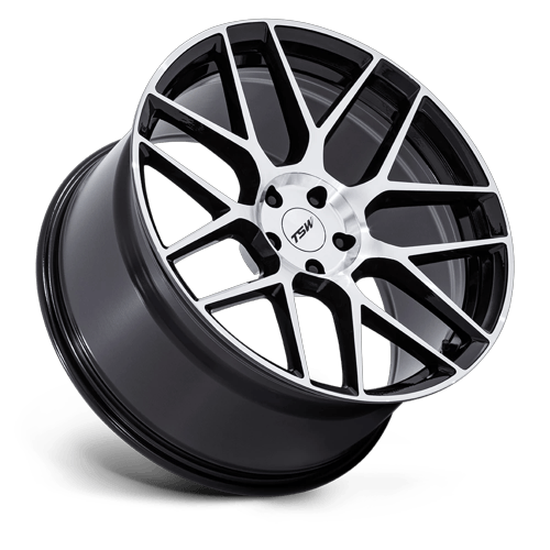 LASARTHE 17X8 5X4.25 72 +40 G-BLK-MCH by TSW Alloy Wheels