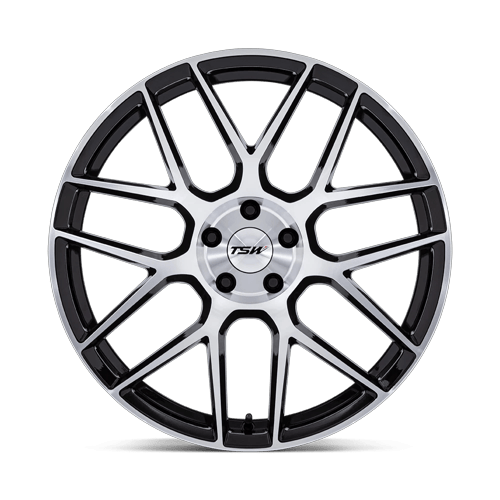 LASARTHE 18X8.5 5X120 74 +35 G-BLK-MCH by TSW Alloy Wheels