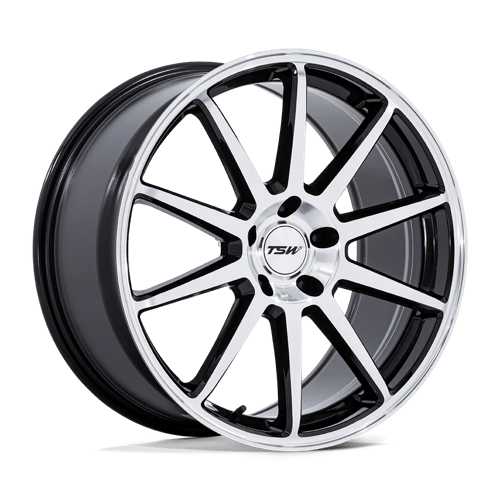 CANARD 19X10.5 5X4.5 72 +25 G-BLK-MCH by TSW Alloy Wheels