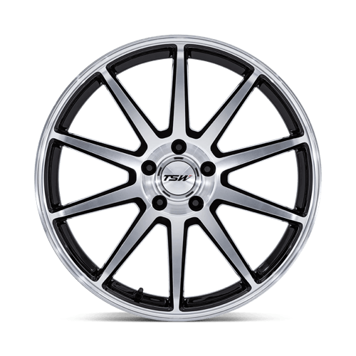 CANARD 19X9.5 5X112 66 +25 G-BLK-MCH by TSW Alloy Wheels