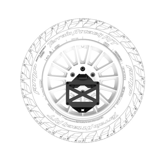 Body Armor 4X4 Tire Carrier by Body Armor 4x4