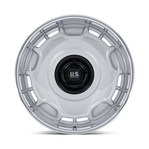 ARLINGTON 20X8.5 5X5 78 +1 SLV-BLK-DC by U.S. MAGS WHEELS