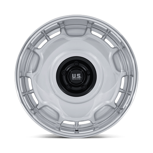ARLINGTON 22X9 5X5 78 +15 SLV-BLK-DC by U.S. MAGS WHEELS