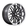 SANTA CRUZ 22X10.5 5X5.0 78.1 BL 0MM by U.S. MAGS WHEELS