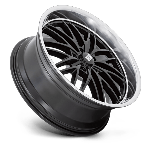 SANTA CRUZ 22X9 5X5.0 78.1 BL 15MM by U.S. MAGS WHEELS