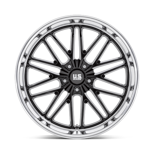 SANTA CRUZ 22X9 5X5.0 78.1 BL 15MM by U.S. MAGS WHEELS