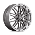 SANTA CRUZ 22X9 5X5.0 78.1 GD +15 by U.S. MAGS WHEELS