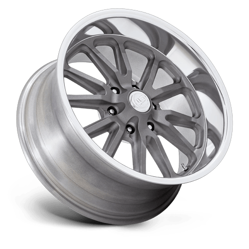 RAMBLER 6 20X9.5 6X5.5 106 +1 M-GNMTL by U.S. MAGS WHEELS