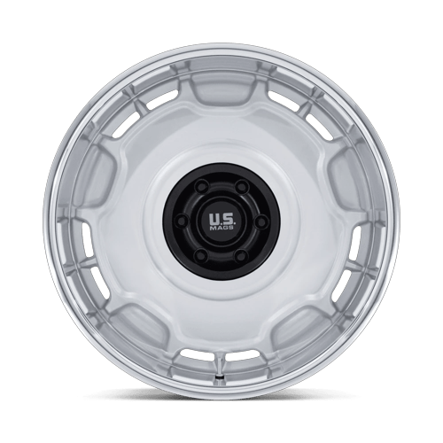 ARLINGTON 20X8.5 6X5.5 106 +1 SLV-BLK-DC by U.S. MAGS WHEELS