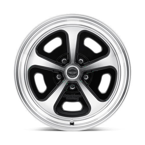 VN501 17X7 5X4.75 G-BLK MACH 00MM